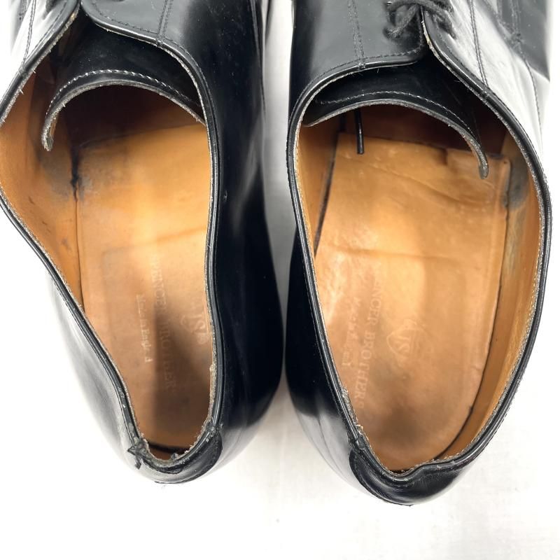 【中古】SPENCER BROTHERS Uチップシューズ ブラック サイズ11 スペンサー ブラザーズ[17]