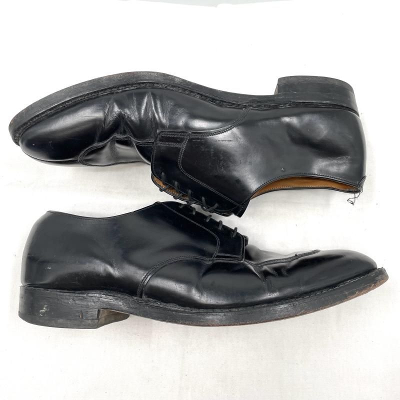 【中古】SPENCER BROTHERS Uチップシューズ ブラック サイズ11 スペンサー ブラザーズ[17]