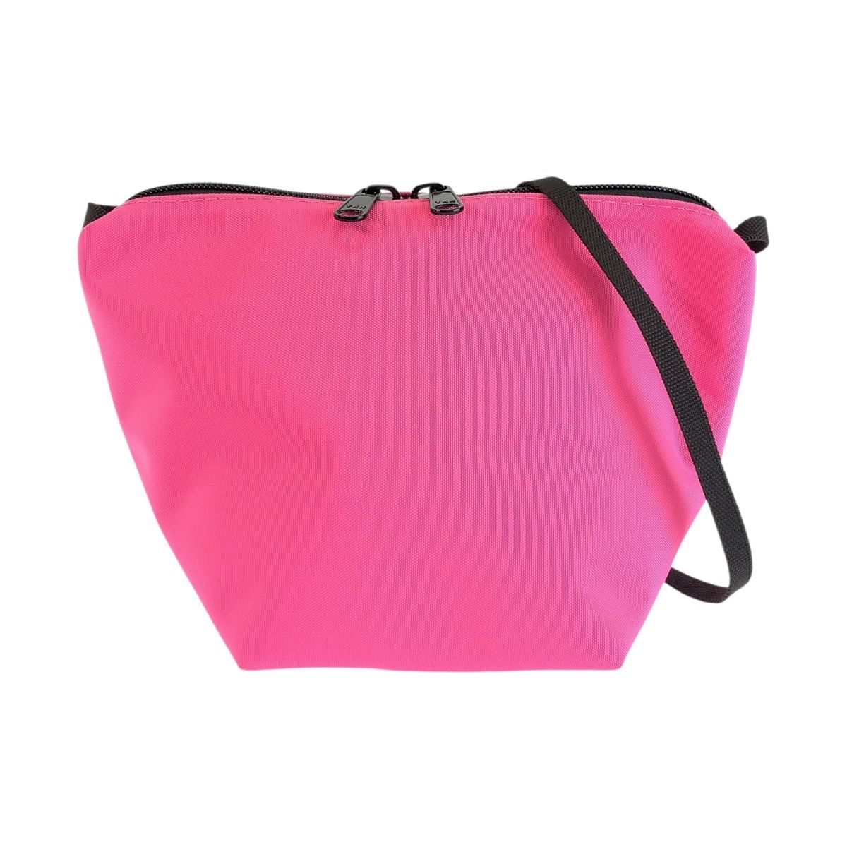 美品 Herve Chapelier エルベ シャプリエ ピンク ブラック ナイロン 