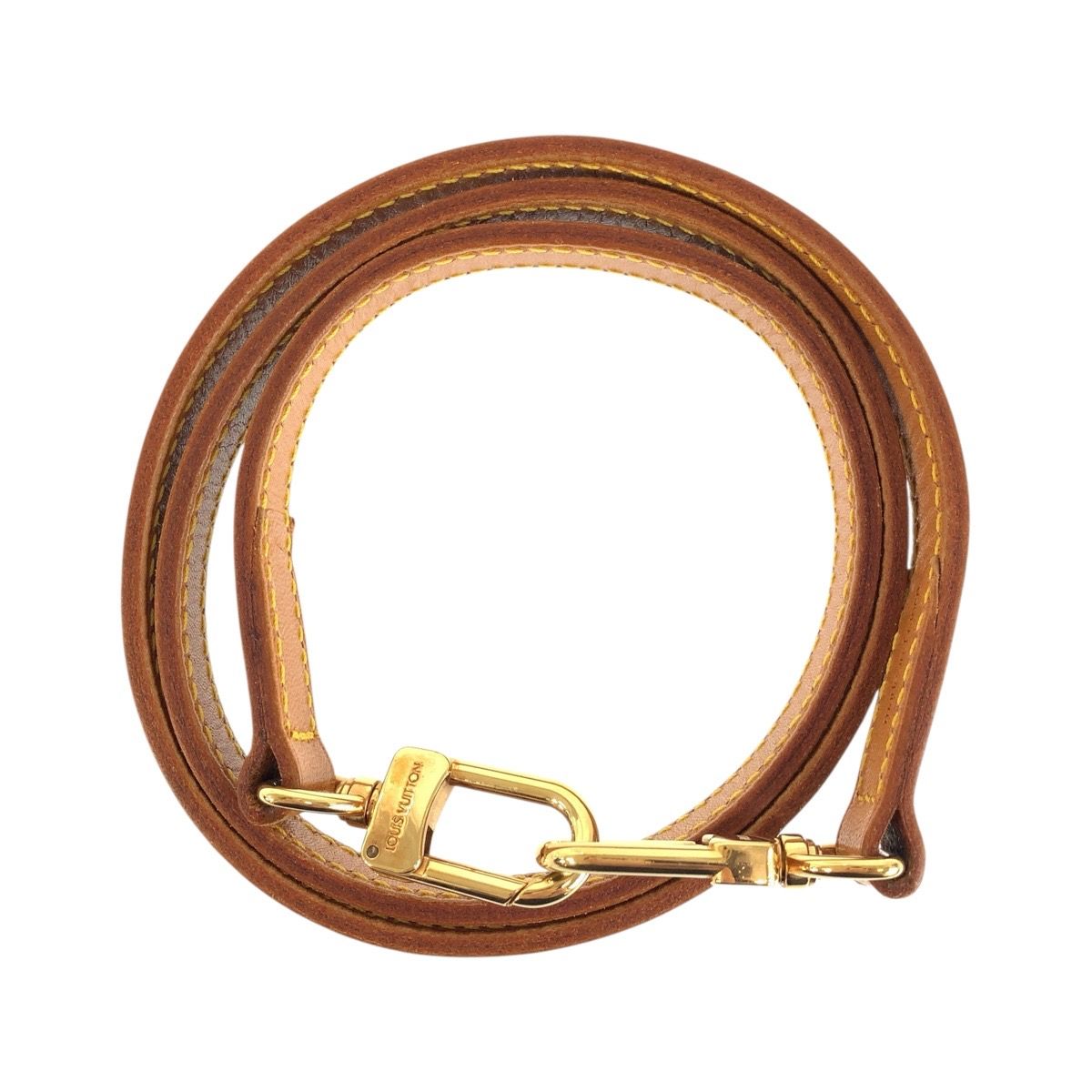 美品 LOUIS VUITTON ルイヴィトン ヌメ革 ベージュ ブラウン ゴールド