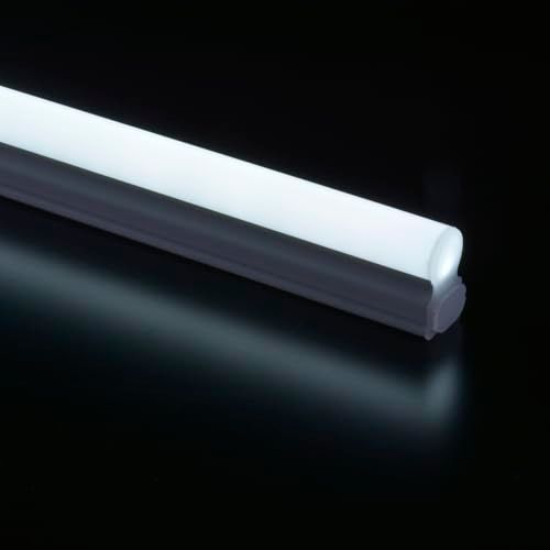 オーム(OHM) LEDイーブライトスリムライトバー本体 900mm 昼光色 電源コード付き led 蛍光灯 コンセントタイプ 90cm LEDバーライト ロフト ベッド下 間接照明 ディスプレイ 電気工事不要 キャビネットライト オーム電機 7c557224