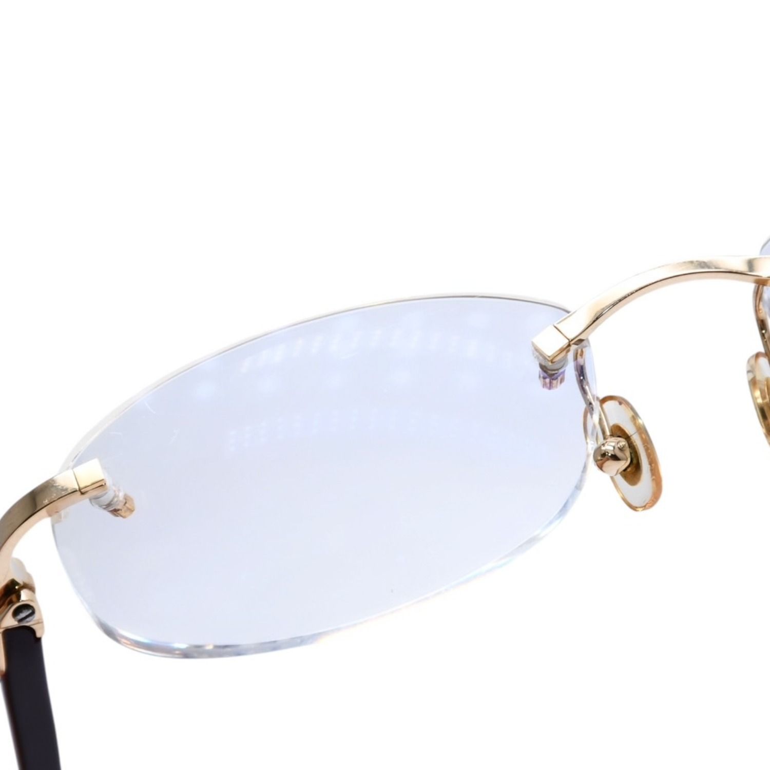Cartier カルティエ リムレス メガネ ヴィンテージ 度あり 6179960 アセテート メタル ボルドー ゴールド金具 美品 中古 4a002753 Cartier カルティエ リムレス メガネ ヴィンテージ 度あり 6179960 アセテート メタル ボルドー ゴールド金具 美品 中古 4a002753