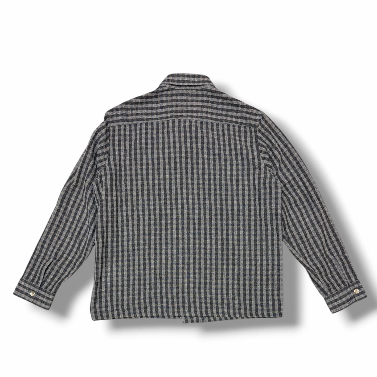 参考上代57200円 Our Legacy HEUSEN SHIRT オープンカラーチェック