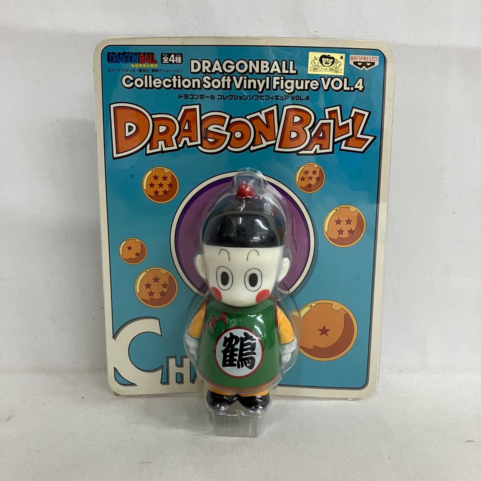 中古 ドラゴンボール CollectionSoftVinyl Figure VOL.4 チャオズ 