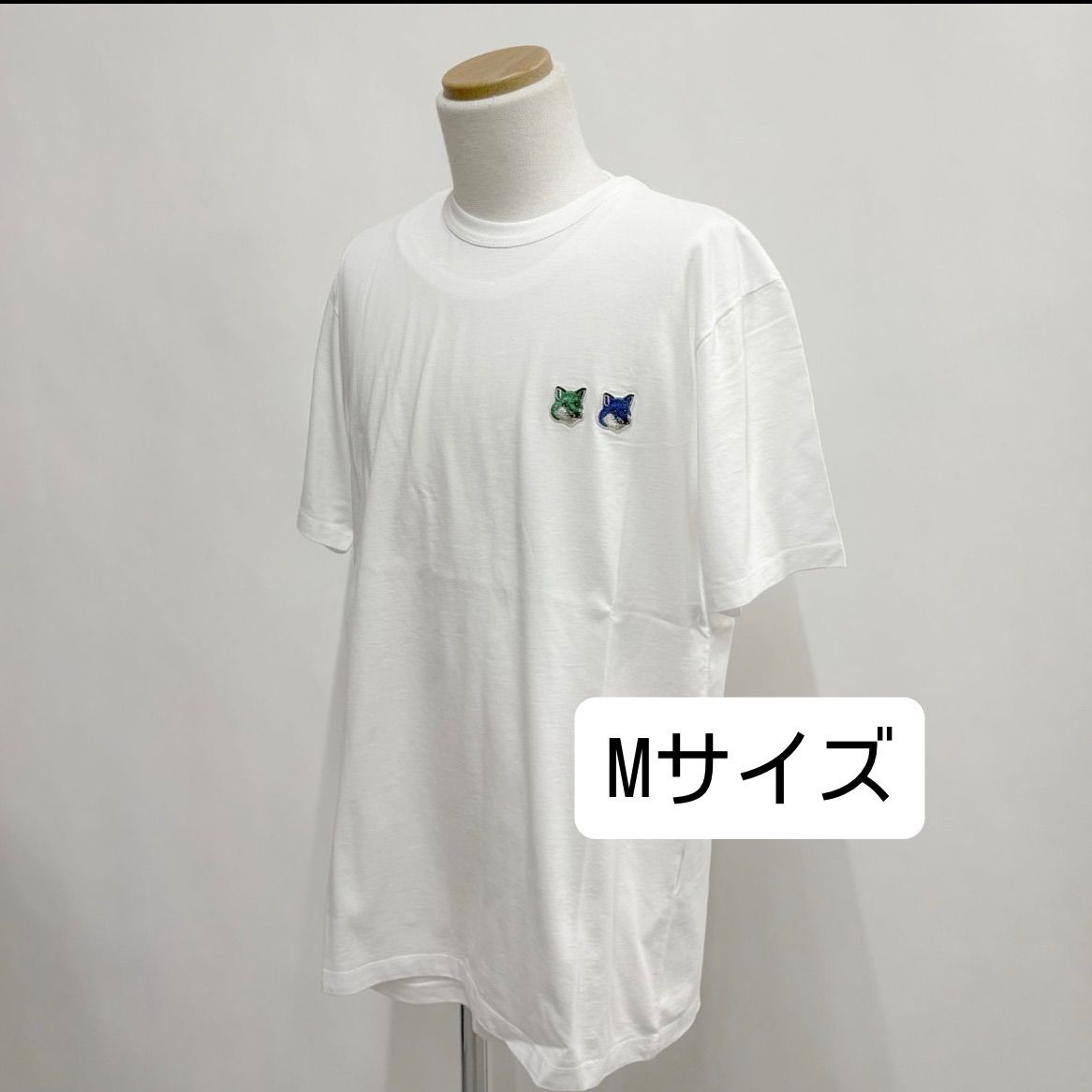 MAISON KITSUNE Mサイズ半袖Tシャツ 白 ホワイト メゾンキツネ