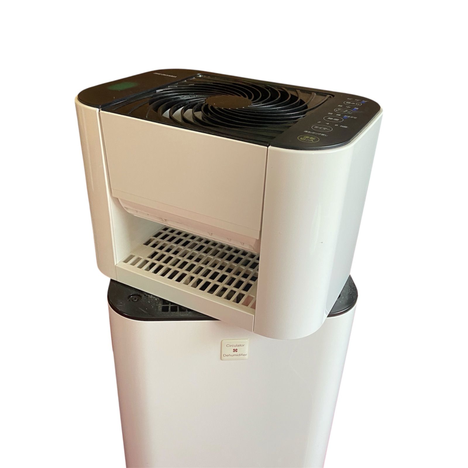 アイリスオーヤマ サーキュレーター衣類乾燥除湿機 KIJDC-L50-W - メルカリ