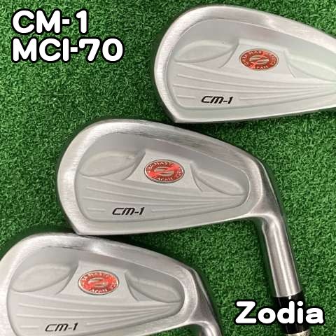 【中古】アイアンセット ゾディア(KMゴルフ) CM-1/MCI-70/R/25[0008]ZODIA アイアン