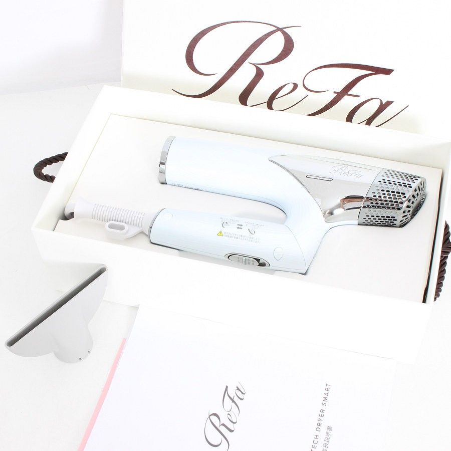 美品】MTG ReFa BEAUTECH DRYER SMART RE-AN-02A ホワイト ヘア