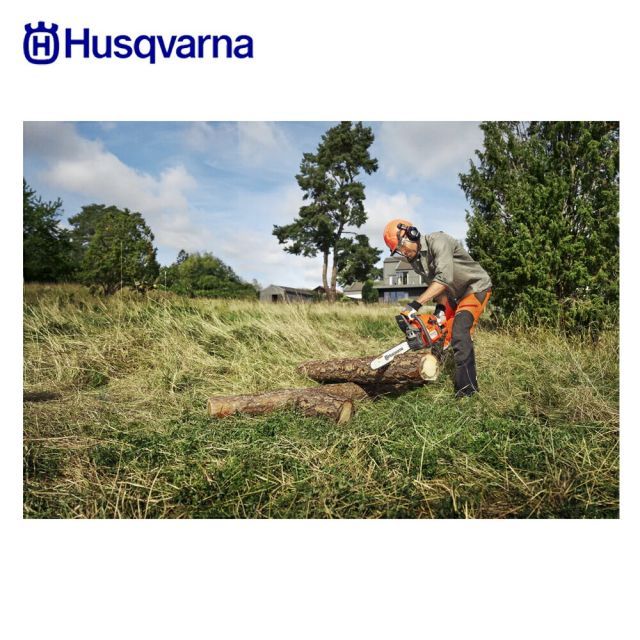 最大100%ポイントバック 確率2分の1！条件達成でチャンス最大5倍！要エントリー！Husqvarna ハスクバーナ エンジン式チェンソー 440eII e-series 38cm(15