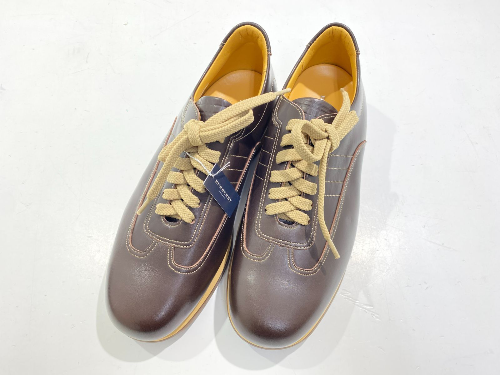 七重浜80-1-080513nh] BURBERRY バーバリー スニーカー BU-1340[中古