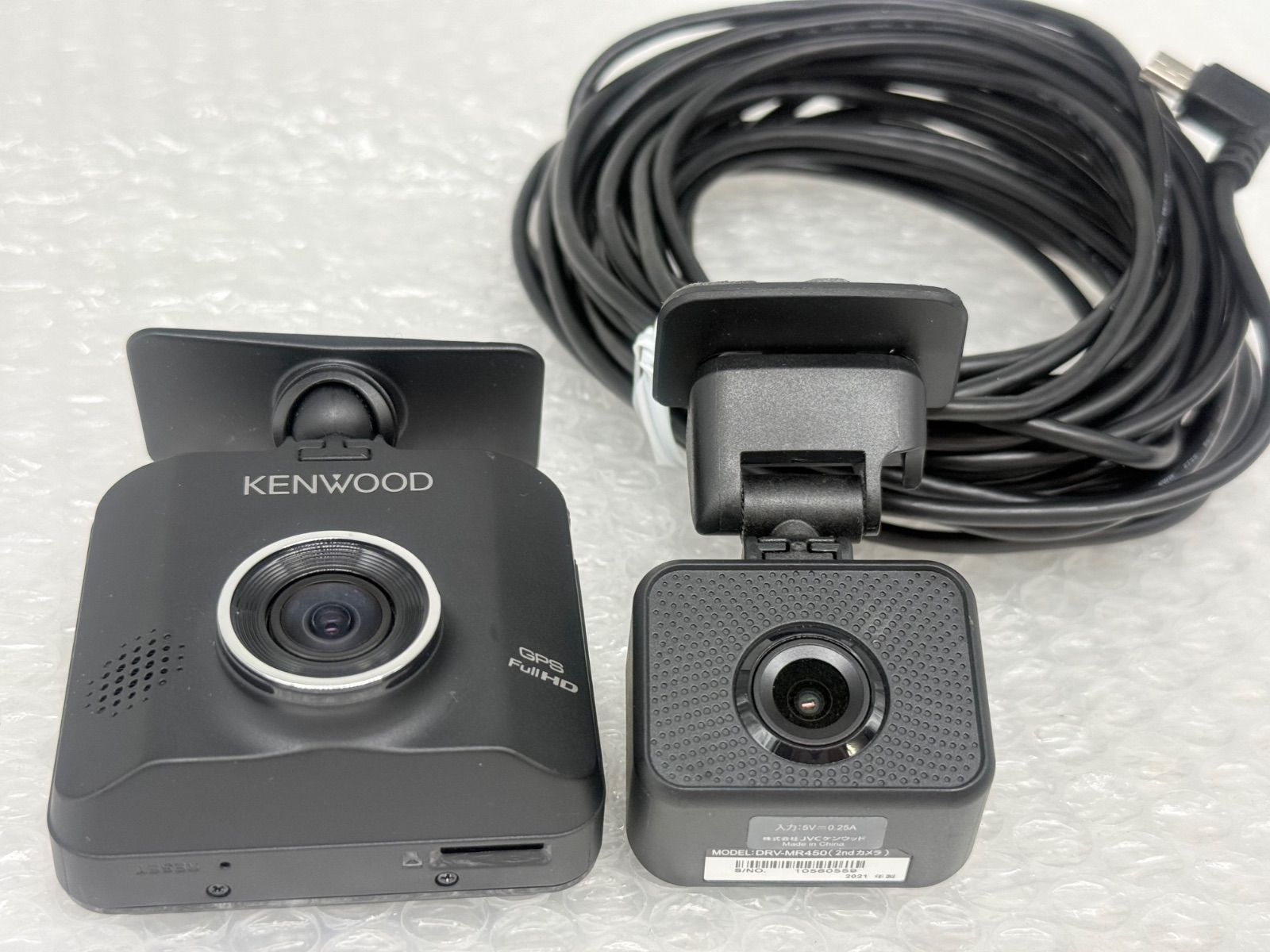 美品 動作確認済 KENWOOD ケンウッド ドライブレコーダー DRV-MR450