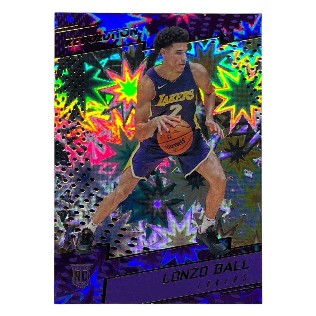 PANINI NBAカード REVOLUTION LONZO BALL LAKERS #111 送料無料 中古