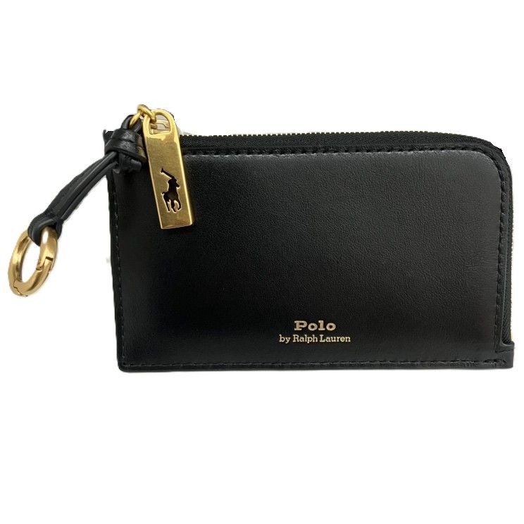 ♪POLO　RALPH LAUREN　ポロラルフローレン　カードケース　ブラック