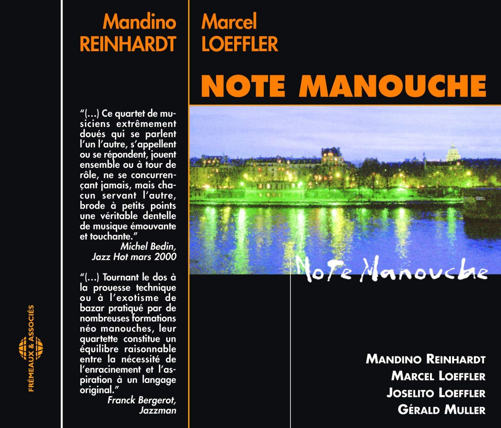 【CD】Note Manouche