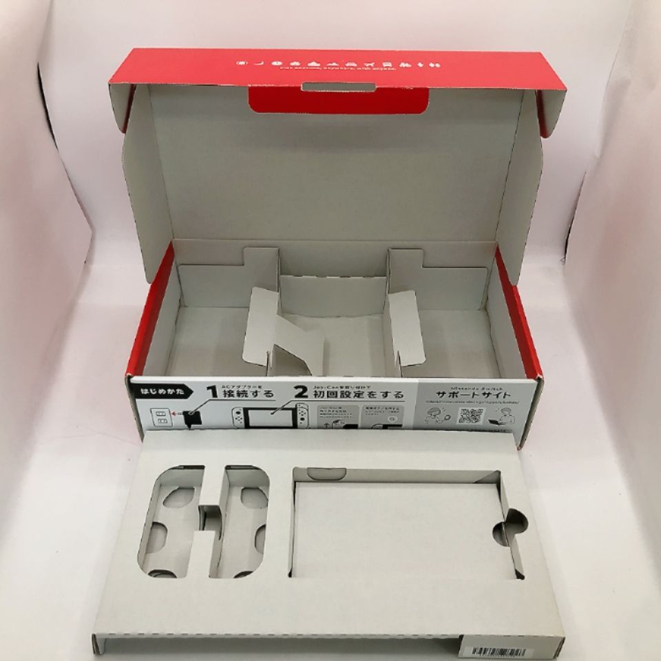 動作確認・初期化済み】ニンテンドースイッチ 本体 HAC-001 グレー 箱