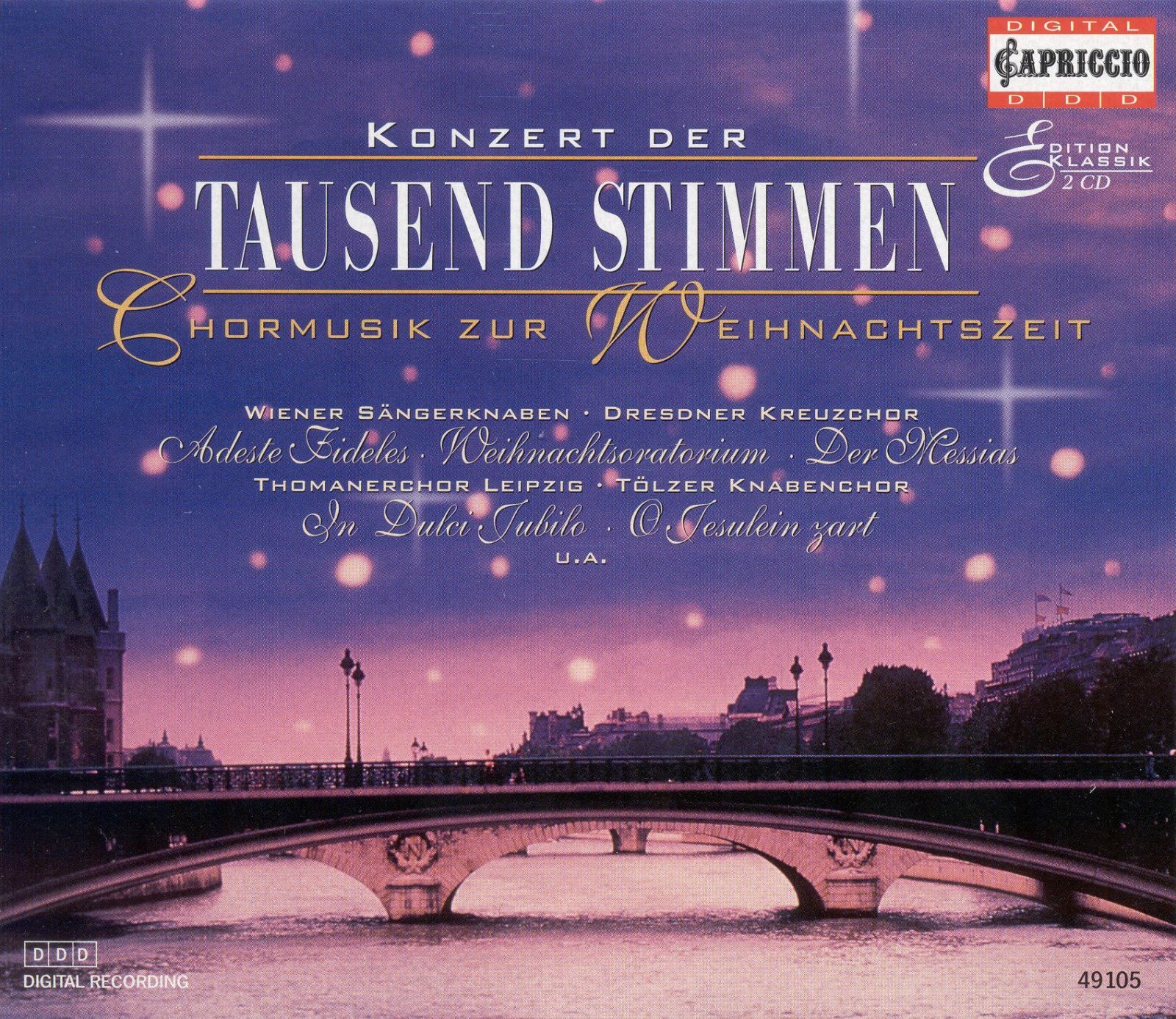 【CD】Konzert Der Tausend Stimmen / Choral Music Xmas