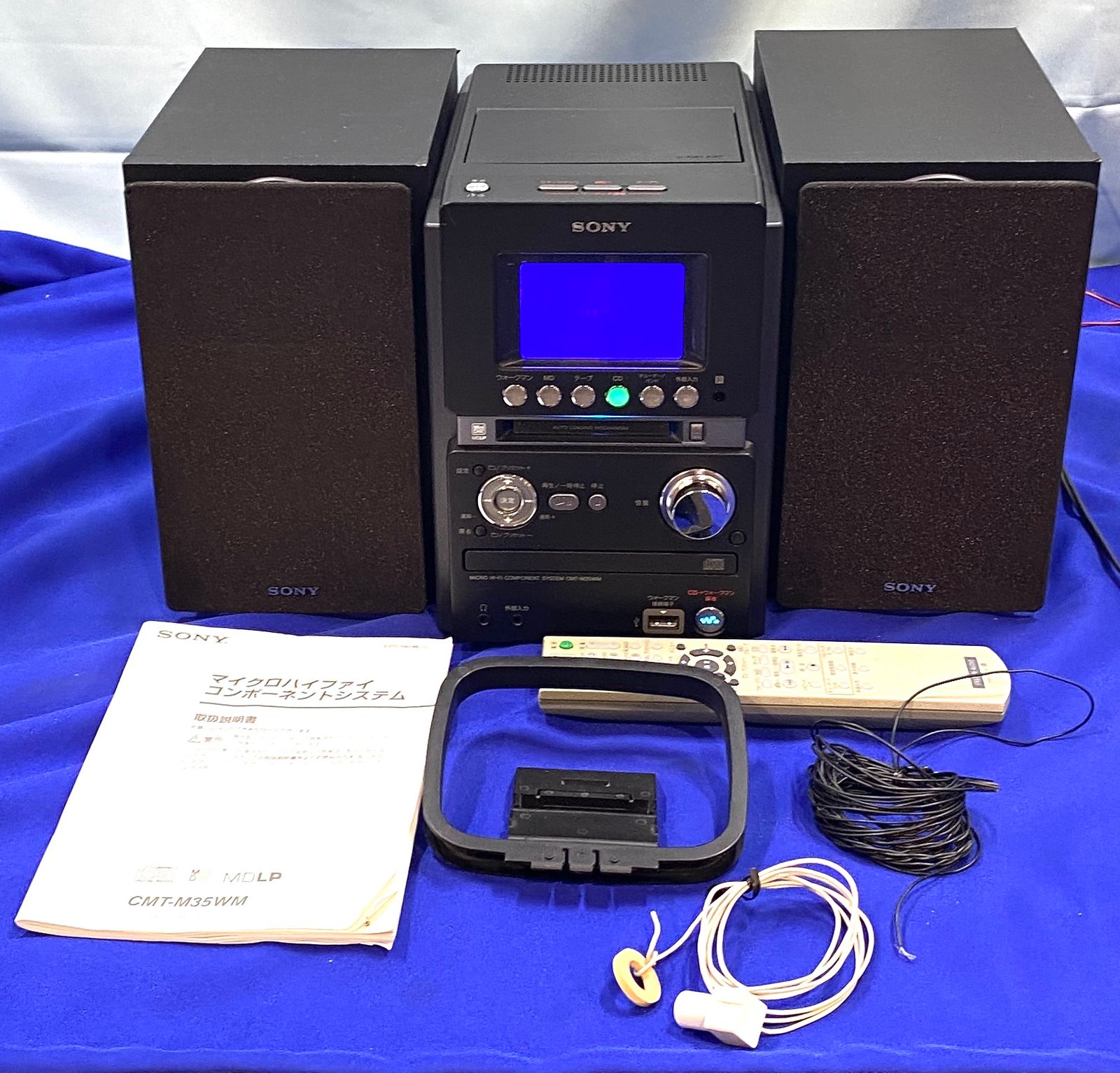 オーディオ機器 SONY CMT-M35WM マイクロハイファイコンポーネントシステム