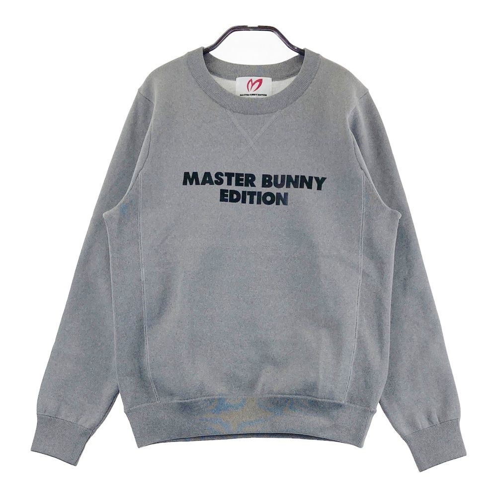 サイズ：1 MASTER BUNNY EDITION マスターバニーエディション スウェット トレーナー グレー系 [240101685451] ゴルフウェア レディース ストスト
