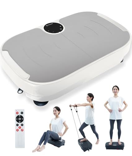 STEADY 振動マシン 【99段階の振動レベル / 静音 / ダイエット器具 】足痩せ お腹痩せ 健康器具 フィットネス 振動マシーン 体幹 ST147送料無料 ac70b66f