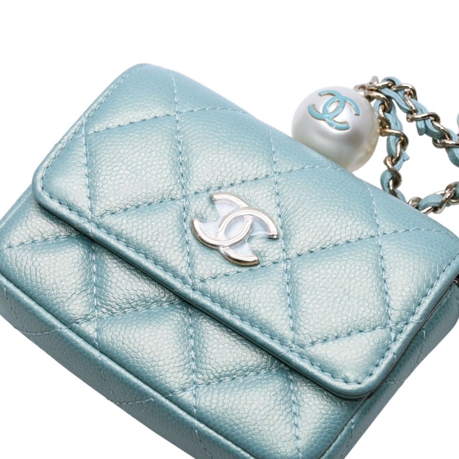 新品未使用 CHANEL シャネル 21SS マトラッセ チェーンフラップ パース 小銭入れ AP2119 31番台 ココマーク キャビアスキン 中古 4a002383 新品未使用 CHANEL シャネル 21SS マトラッセ チェーンフラップ コイン