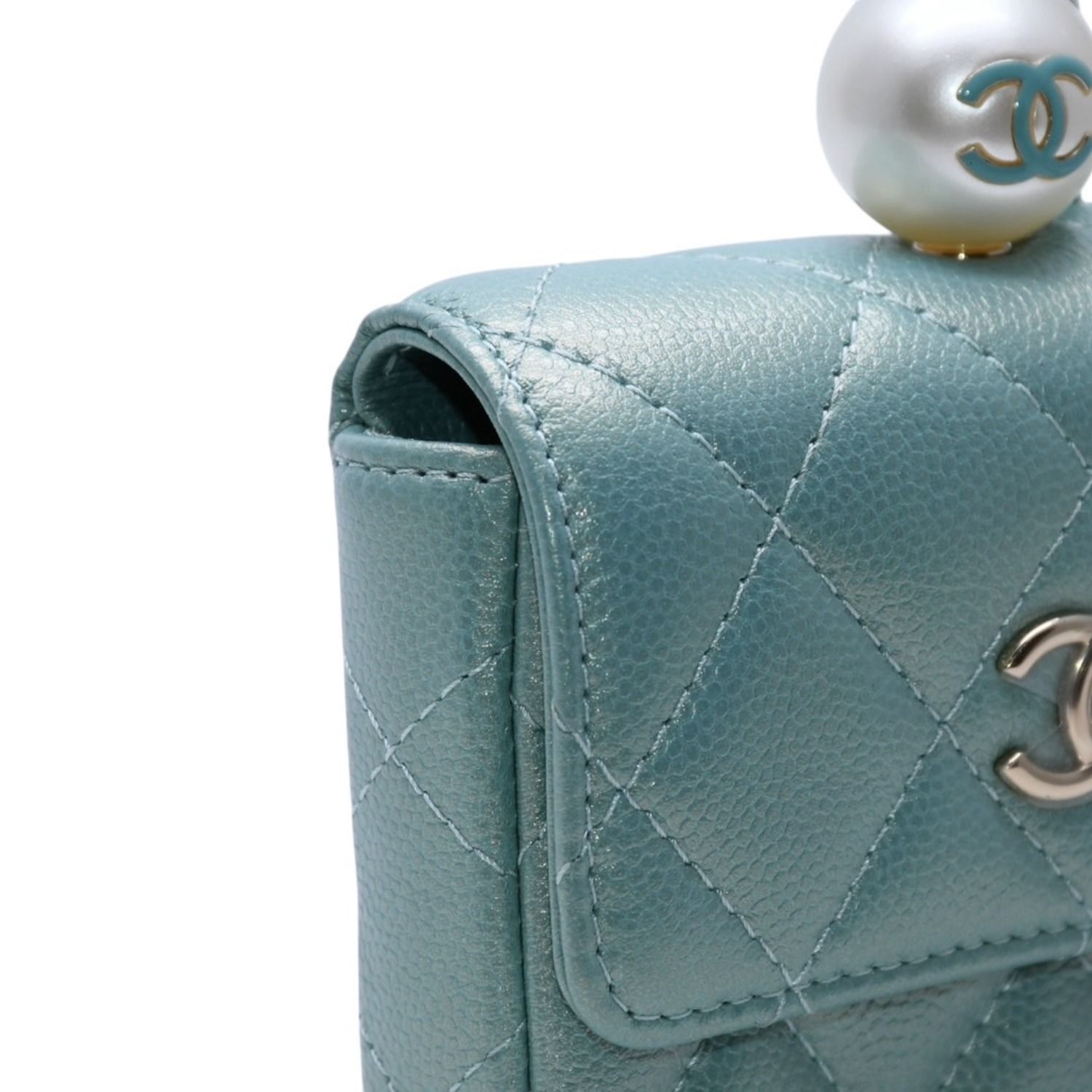 新品未使用 CHANEL シャネル 21SS マトラッセ チェーンフラップ コイン 