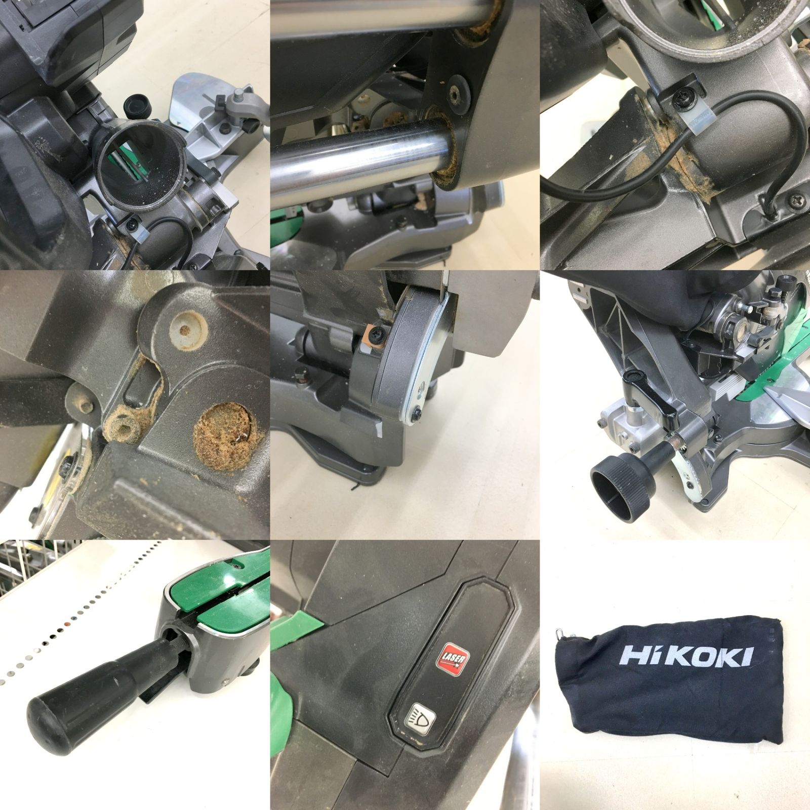 HiKOKI ハイコーキ 卓上スライド丸のこ C3607DRA(K)(NN) 本体のみ 刃径 