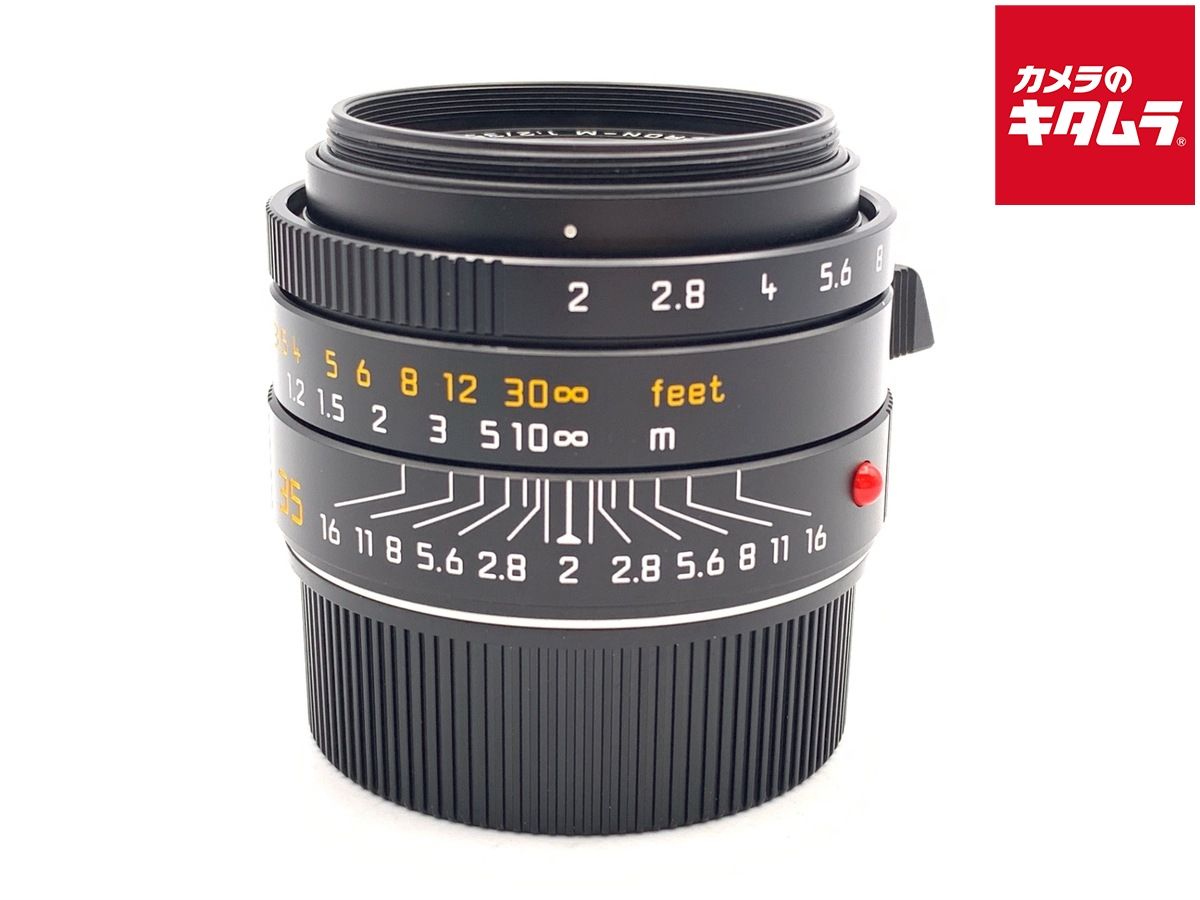 【中古】 【美品】 ライカ ズミクロン M f2/35mm ASPH. ブラック
