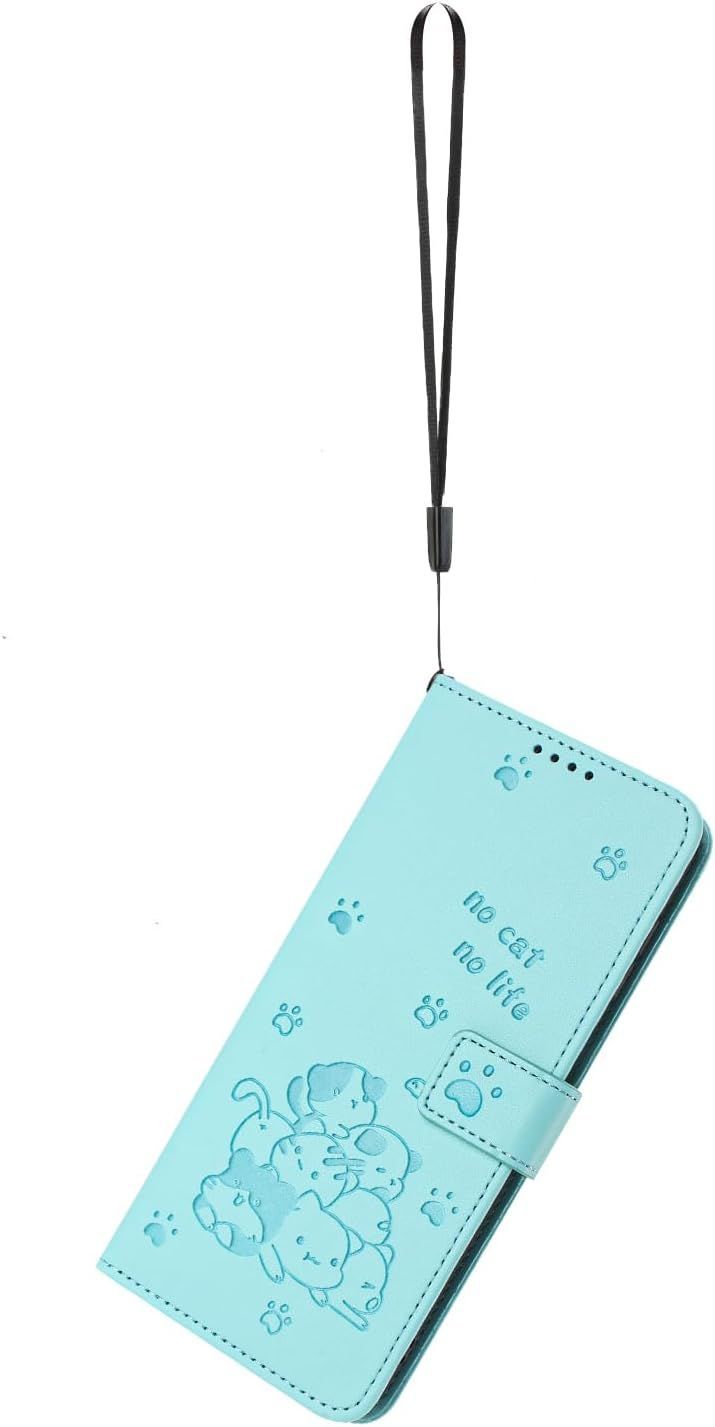 Google Pixel 9a ケース 手帳型 緑子猫♥カード収納耐衝撃 - メルカリ