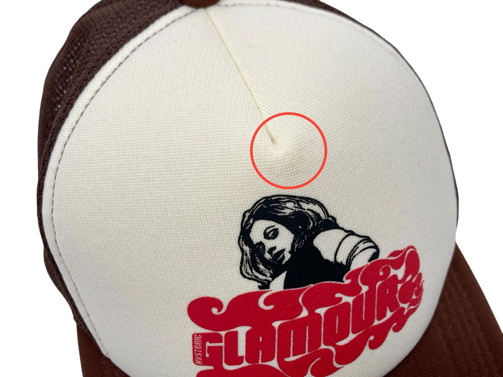 HYSTERIC GLAMOUR (ヒステリックグラマー) Vixen Girl Mesh Cap