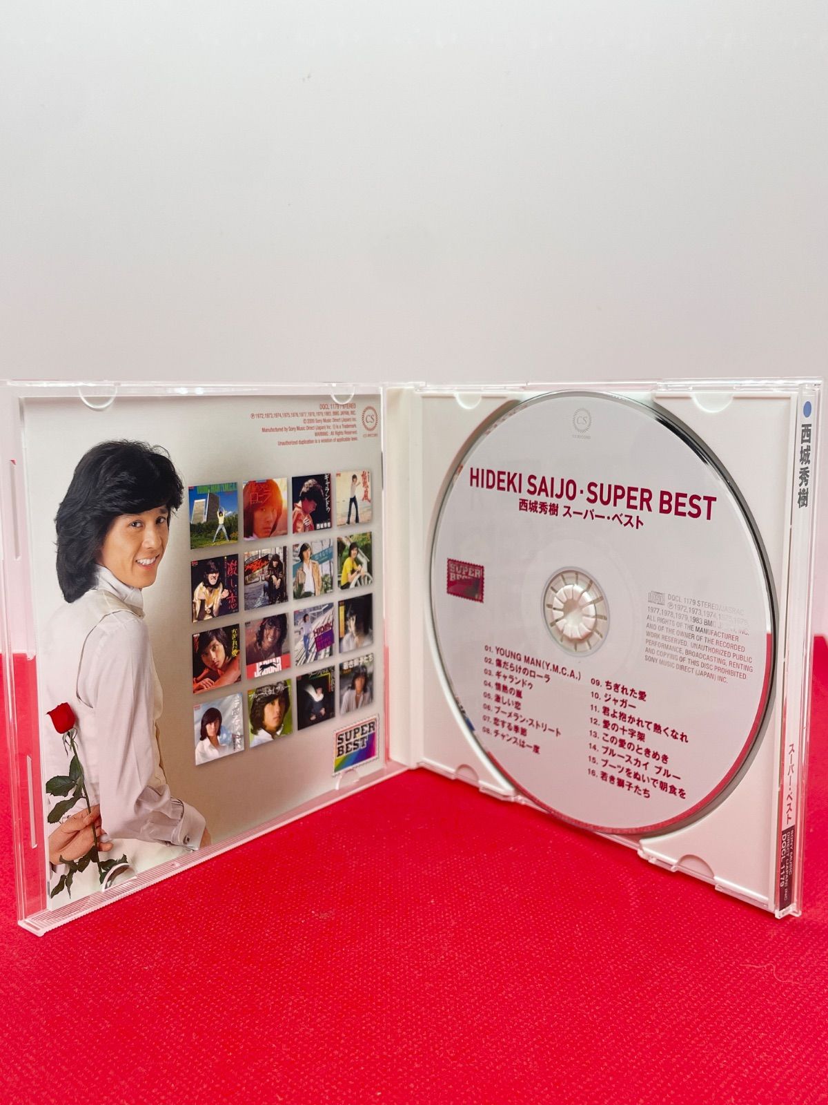 西城秀樹 スーパー・ベスト CD DQCL-1131 昭和歌謡 アイドル SUPER