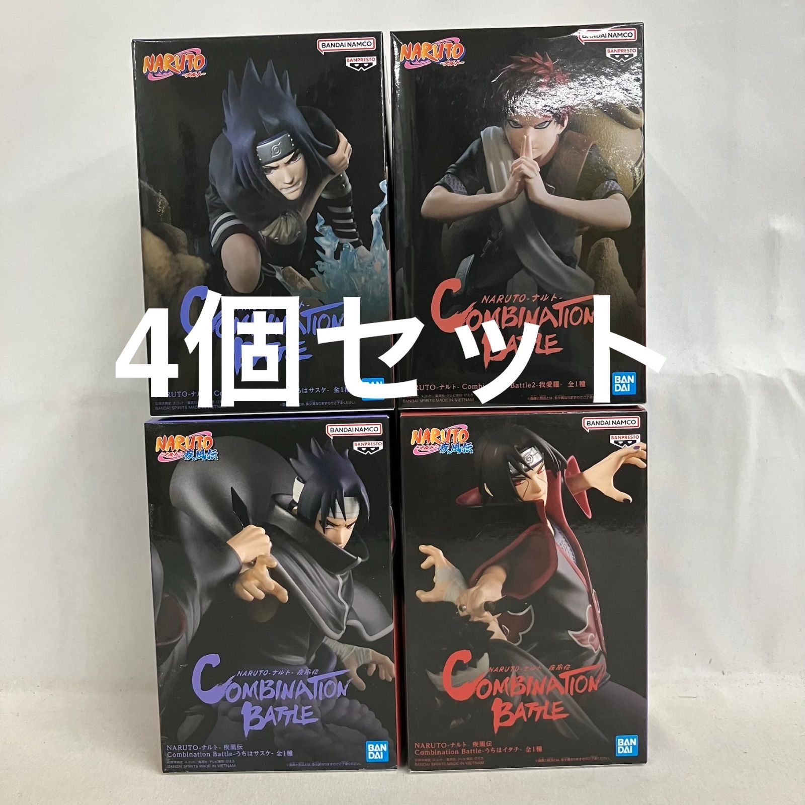未開封 NARUTO 疾風伝 COMBINATION BATTLE うちはサスケ 他 フィギュア 