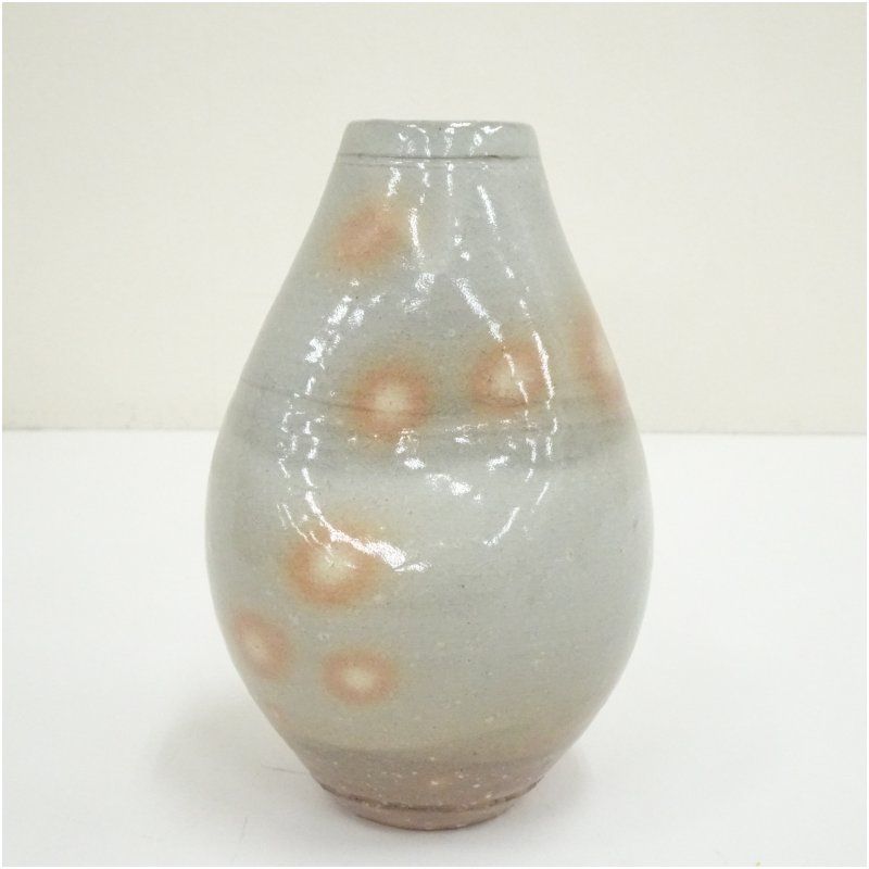萩焼 十三代 田原陶兵衛窯造 掛花入（共箱） 花入れ 茶道 茶道具 花瓶