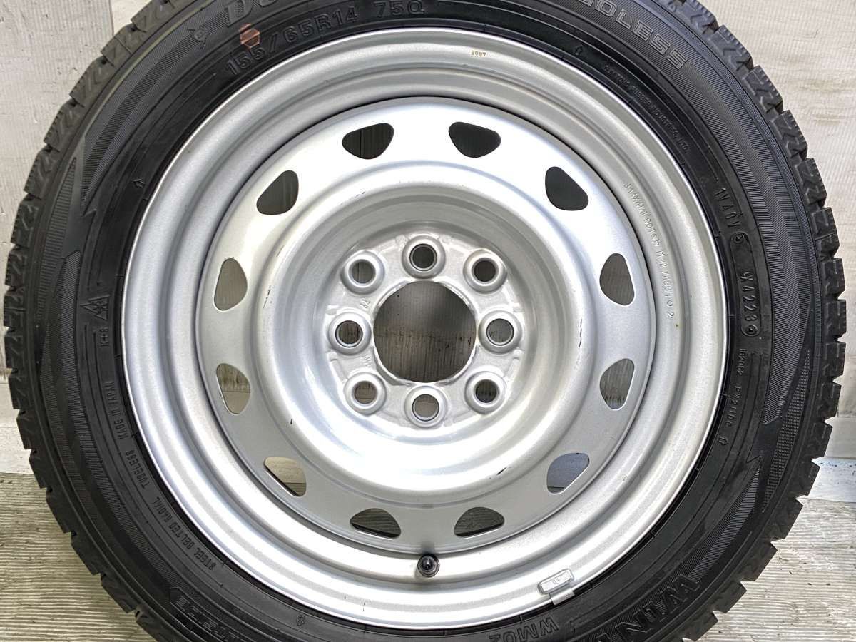 155/65R14 ダンロップ ウィンターマックス WM02 MN 14x4.5 45 100