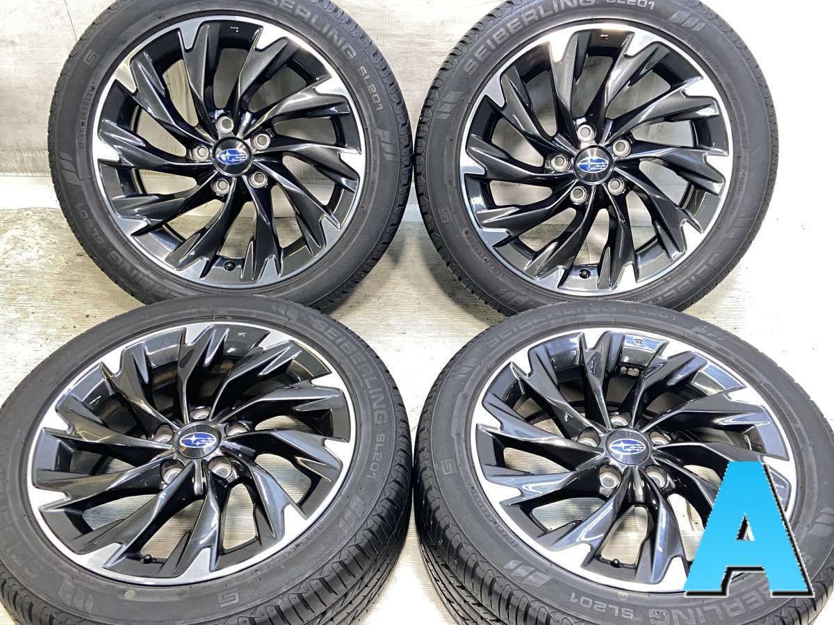 215/50R17 nセイバーリング SL201 nスバル純正 n17x7.0 55 114.3-5穴 n 