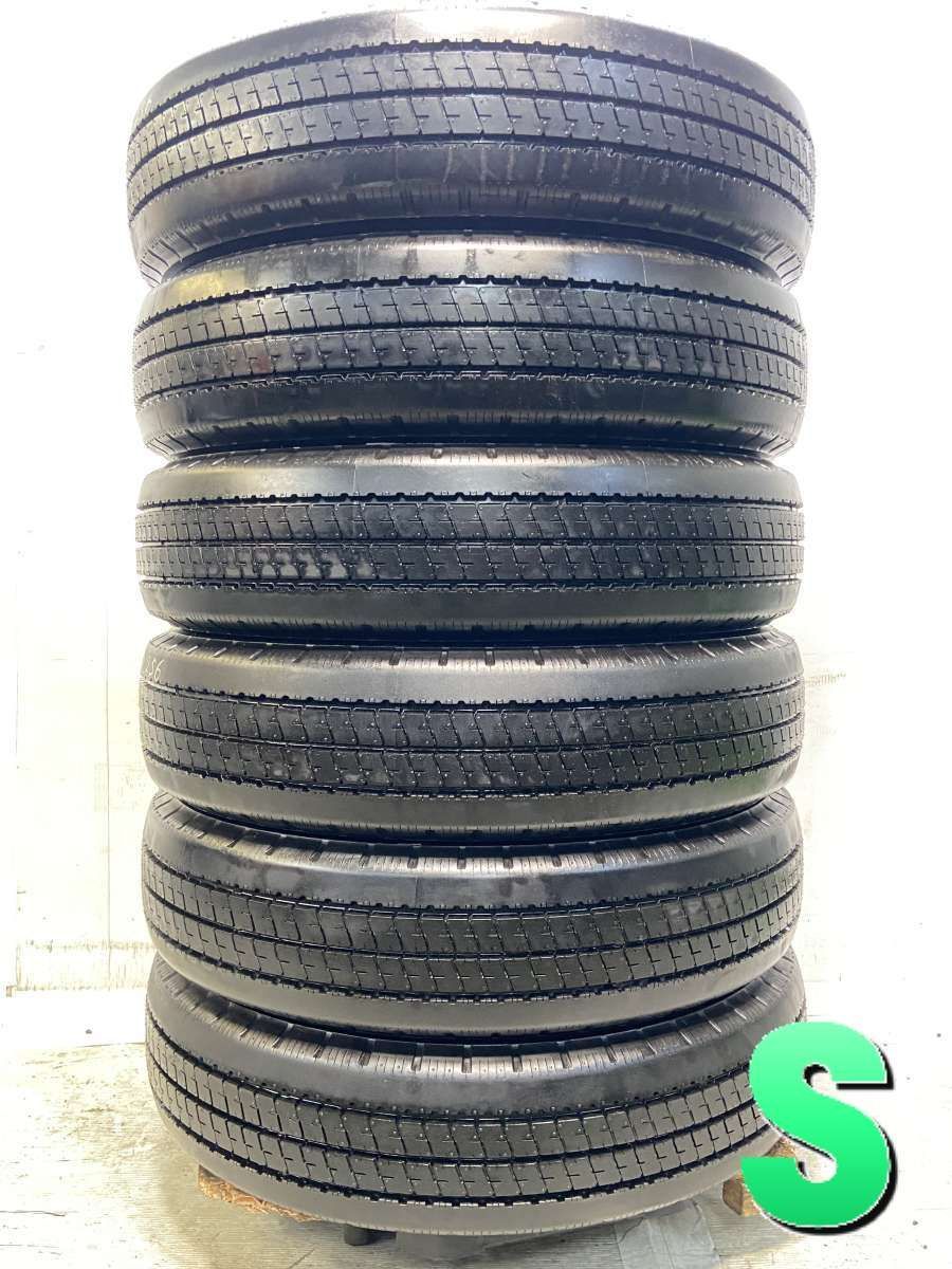 205/85R16 117115N LT ブリヂストン エコピア R217 中古タイヤ サマータイヤ 6本セット s16260424601