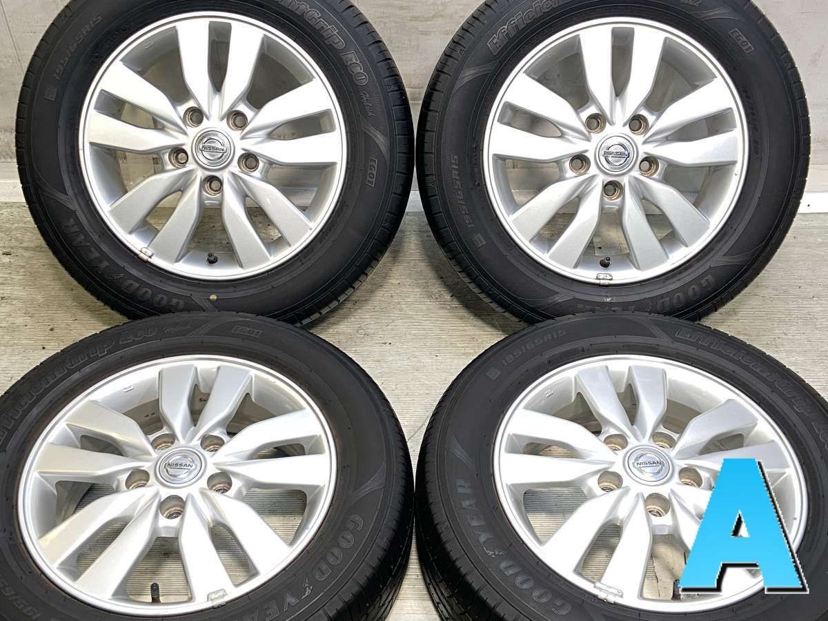 日産15インチ グッドイヤーエフィシェントグリップ195/65R15 4本セット 195/65R15 グッドイヤー エフェシェントグリップECO ハイブリット EG01
