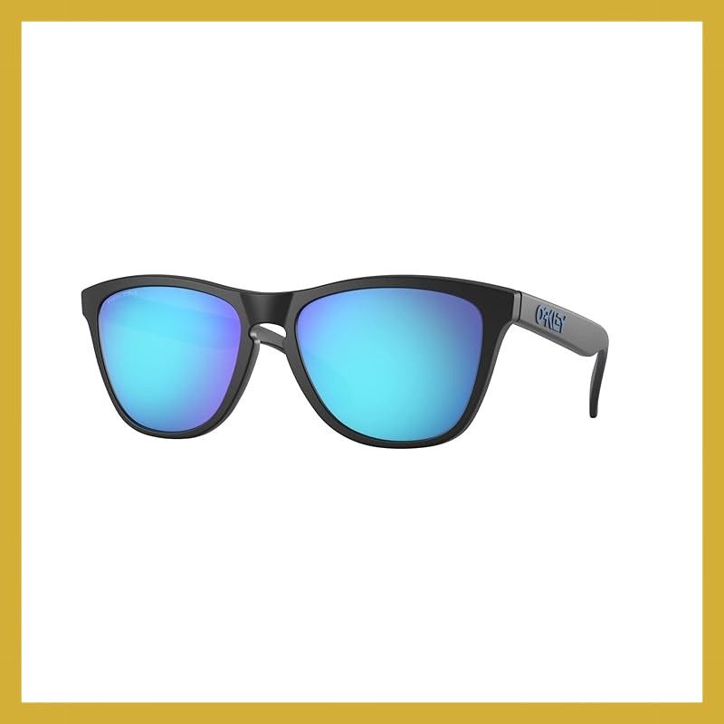 [オークリー] サングラス 0OO9245 Frogskins マットブラック One Size メンズ / /プリズムサファイア 軽量 スポーツ