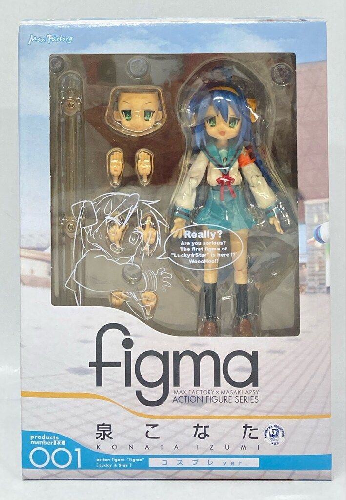 ★figma 泉こなた コスプレver. MAXFACTORY figma らき☆すた 泉こなた コスプレ ver EX-001 - メルカリ