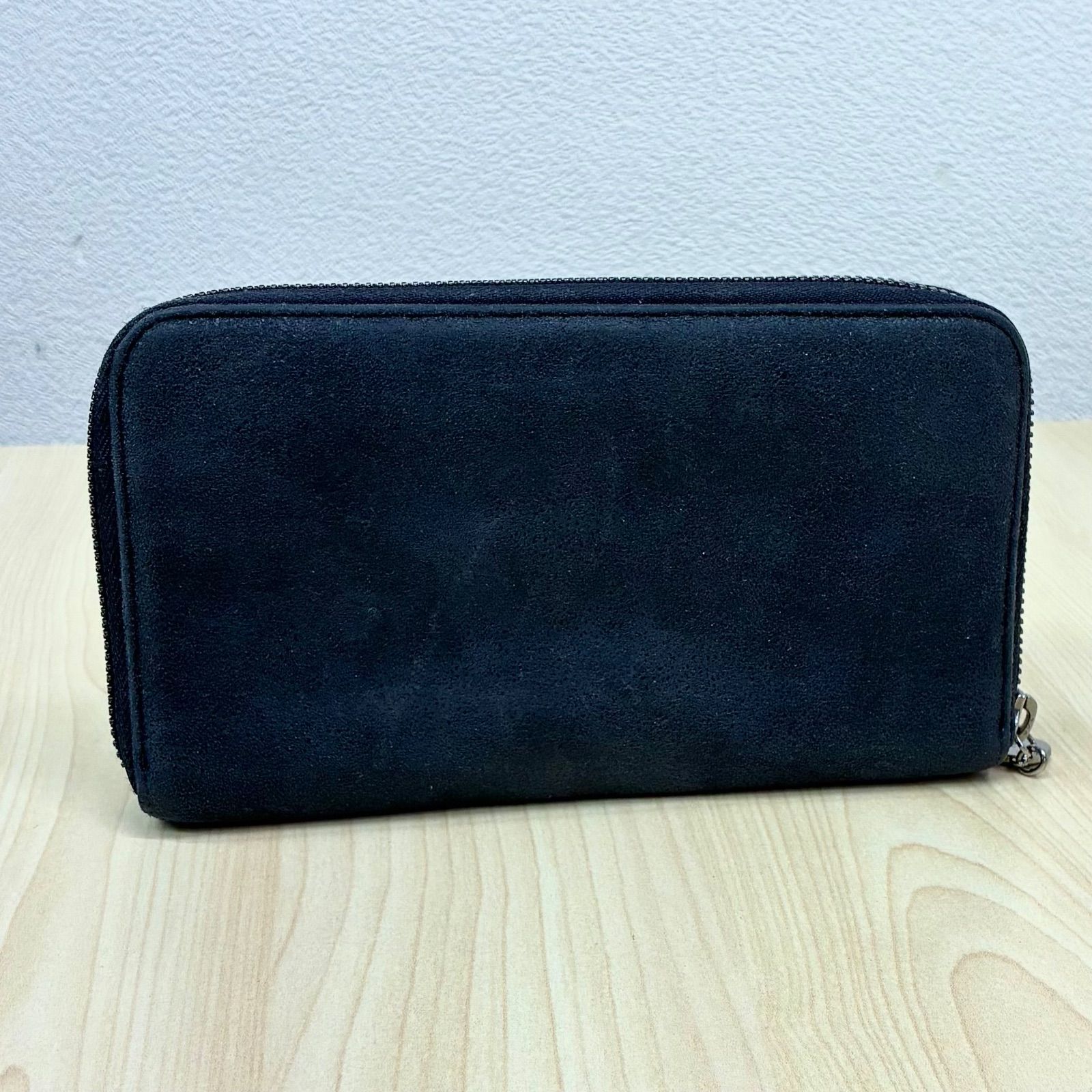 ステラマッカートニー STELLA McCARTNEY】ファラベラ 長財布 ネイビー