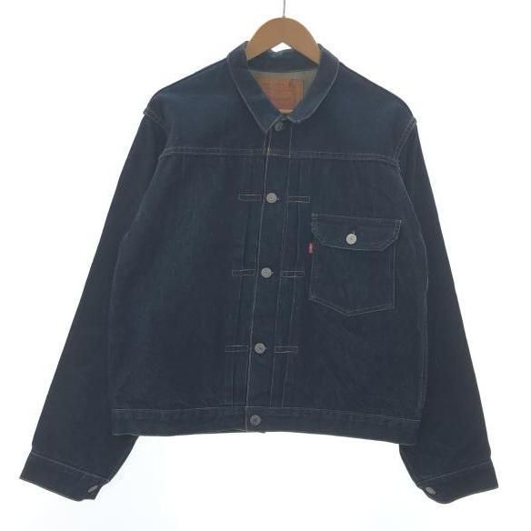【中古】LEVI'S 506XX デニムジャケット 40 70501-0003 ネイビー リーバイス ボタン裏555 1stモデル[10]