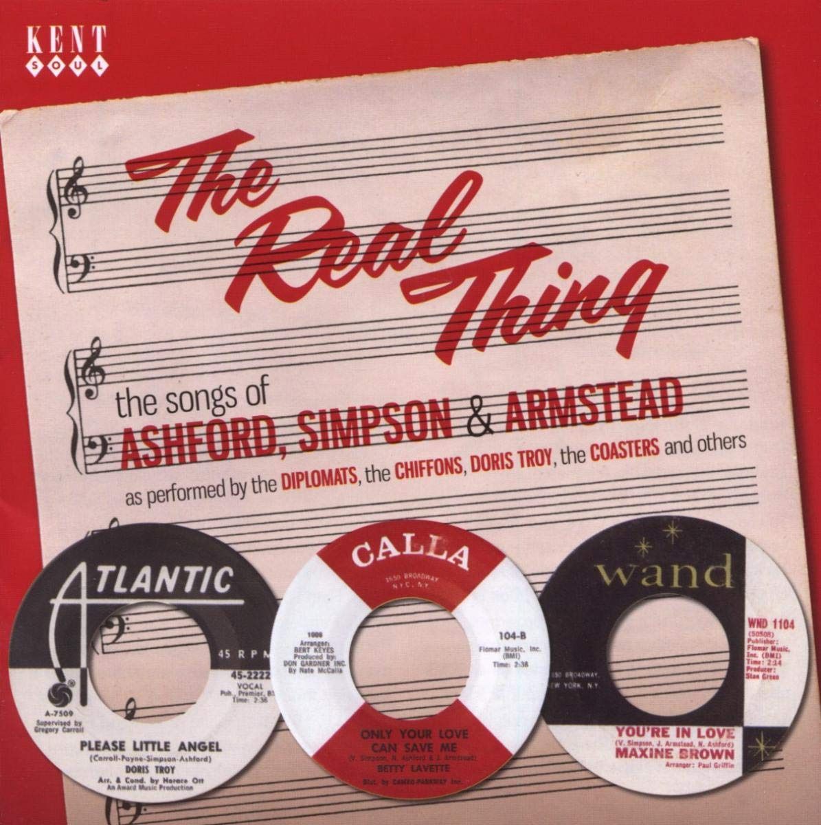 【CD】The Real Thing : The Songs Of Ashford, Simpson & Armstead