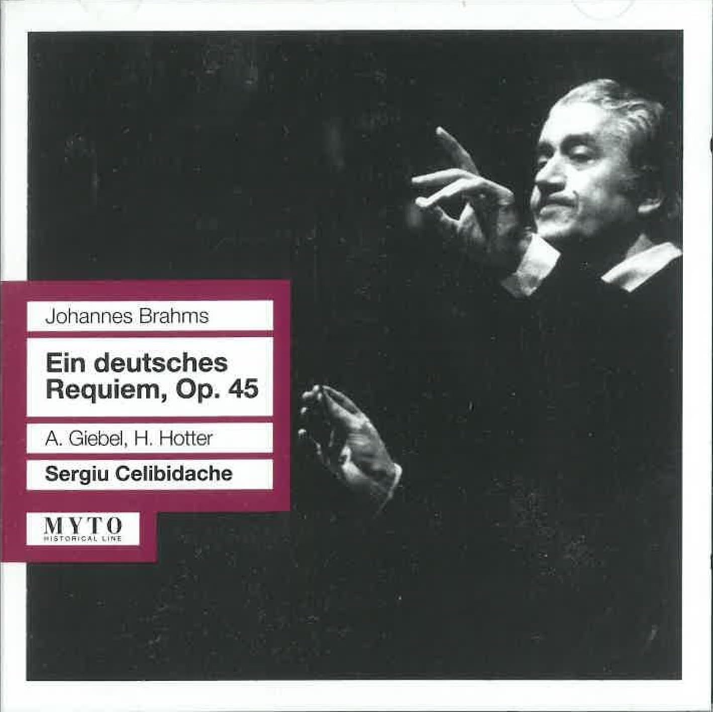 【CD】Brahmes: Ein Deutsches Requiem