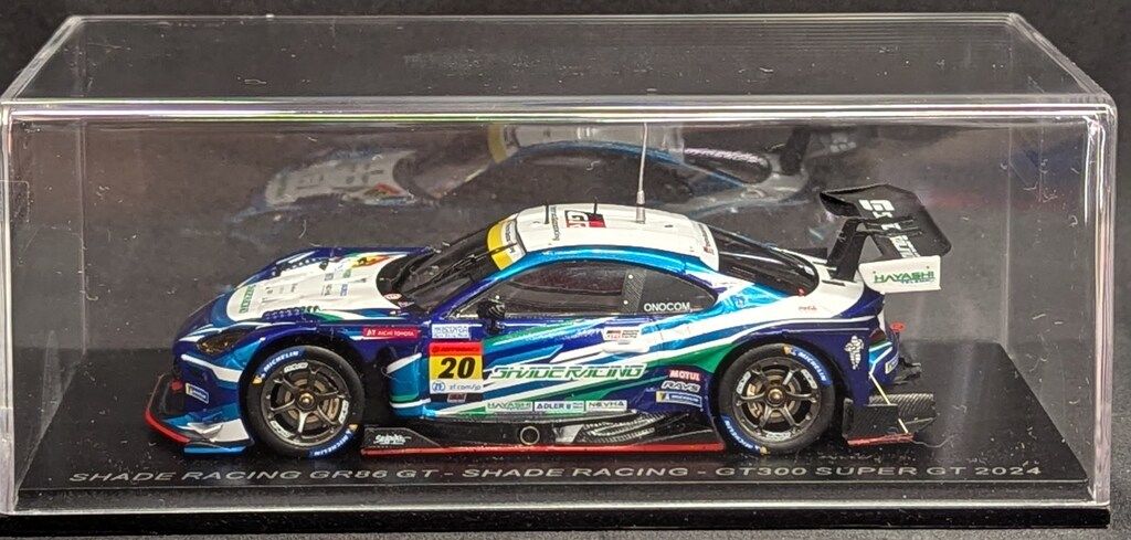 Spark model 1/43 SHADE RACING GR86 GT No.20 SHADE RACING GT300 SUPER GT 2024