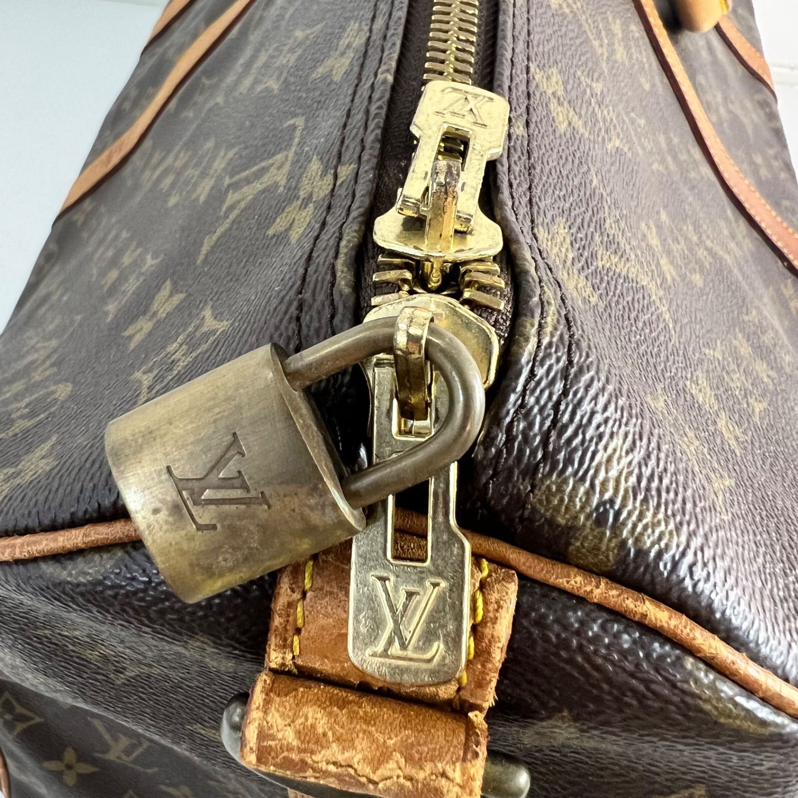 状態良し】ルイヴィトン LOUIS VUITTON キーポル バンドリエール 60 
