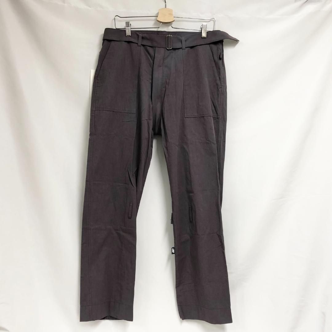 新品 未使用 フィンガリン ベルト付 ボンテージパンツ パープル L