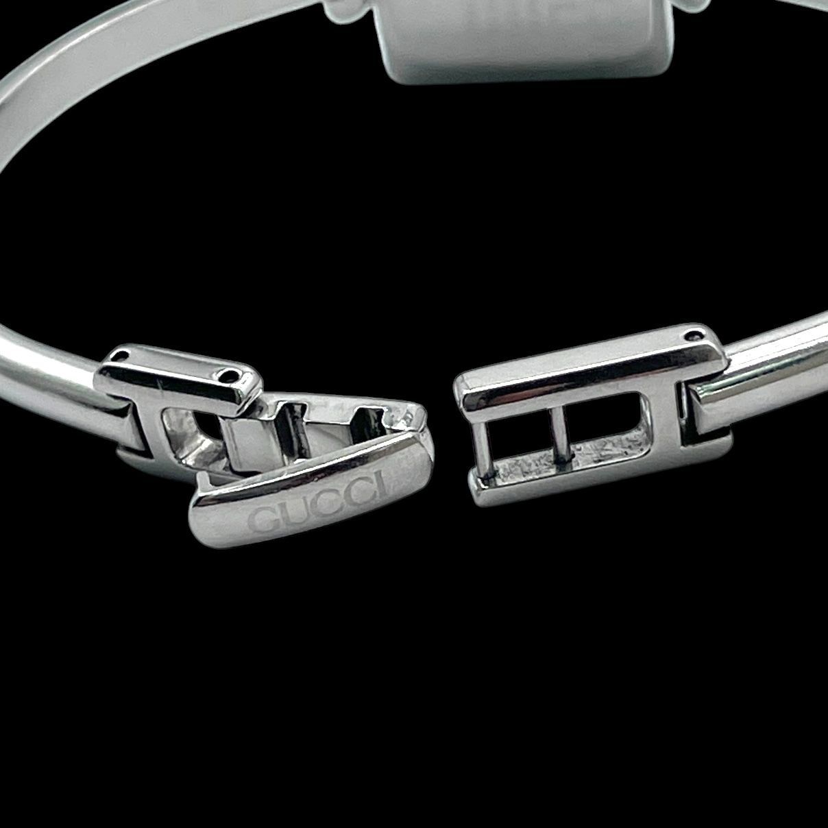 新品電池 稼働品 GUCCI グッチ レディース腕時計 1900L クォーツQZ