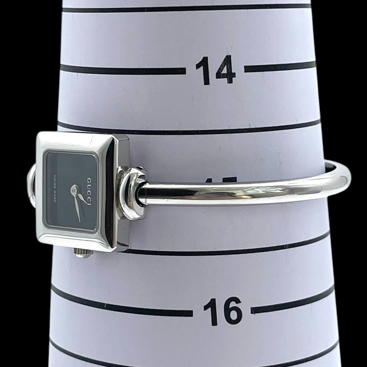 新品電池 稼働品 GUCCI グッチ レディース腕時計 1900L クォーツQZ