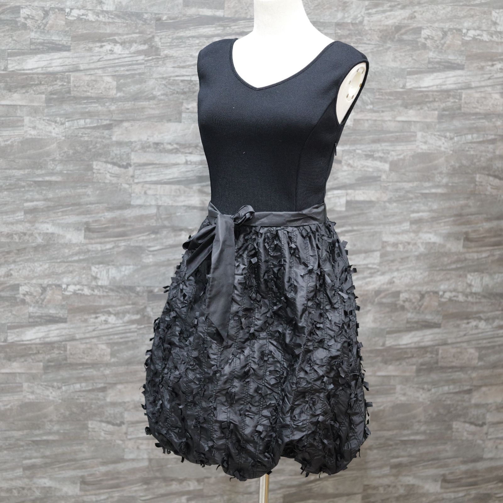 展示品 ルネ Rene ウール ブークレ調 ショートコート サイズ 34 Pコート 6332430