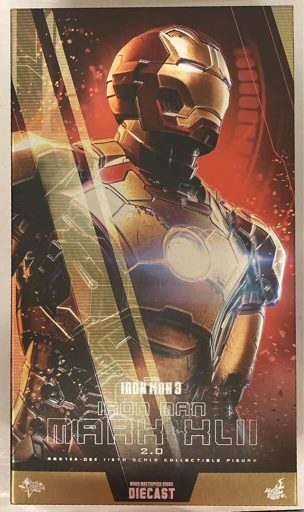 HOTTOYS MOVIE MASTERPIECE DIECAST IRON MAN MARK 42 / 2.0 (通常版) MMS758D6