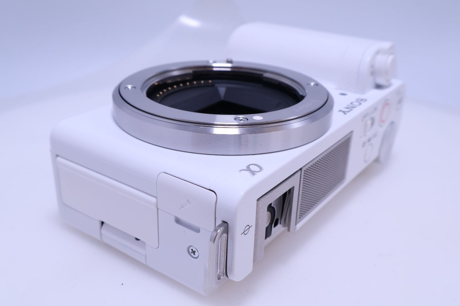 712回 美品】SONY ZV-E10 ボディ ホワイト ウィンドスクリーン付属